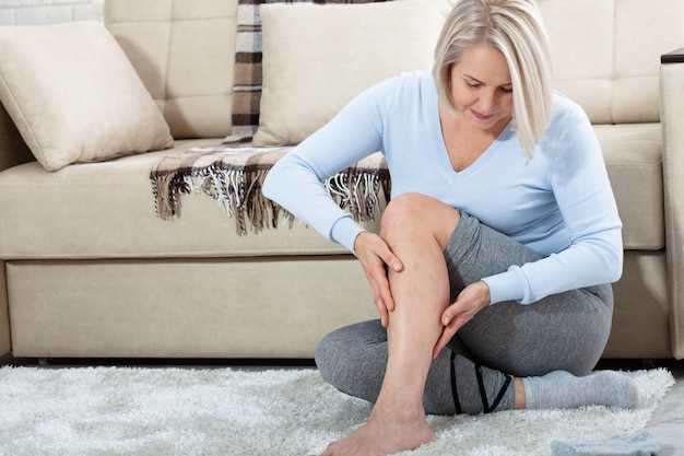 Устранение боли от тромба на ноге ниже колена